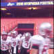 Somers players take the field at the Carrier Dome in Syracuse.