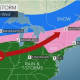 The storm is expected to impact the Hudson Valley Monday night into Tuesday.