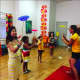 Students practicing their circus skills at Spark Arts in Bethel