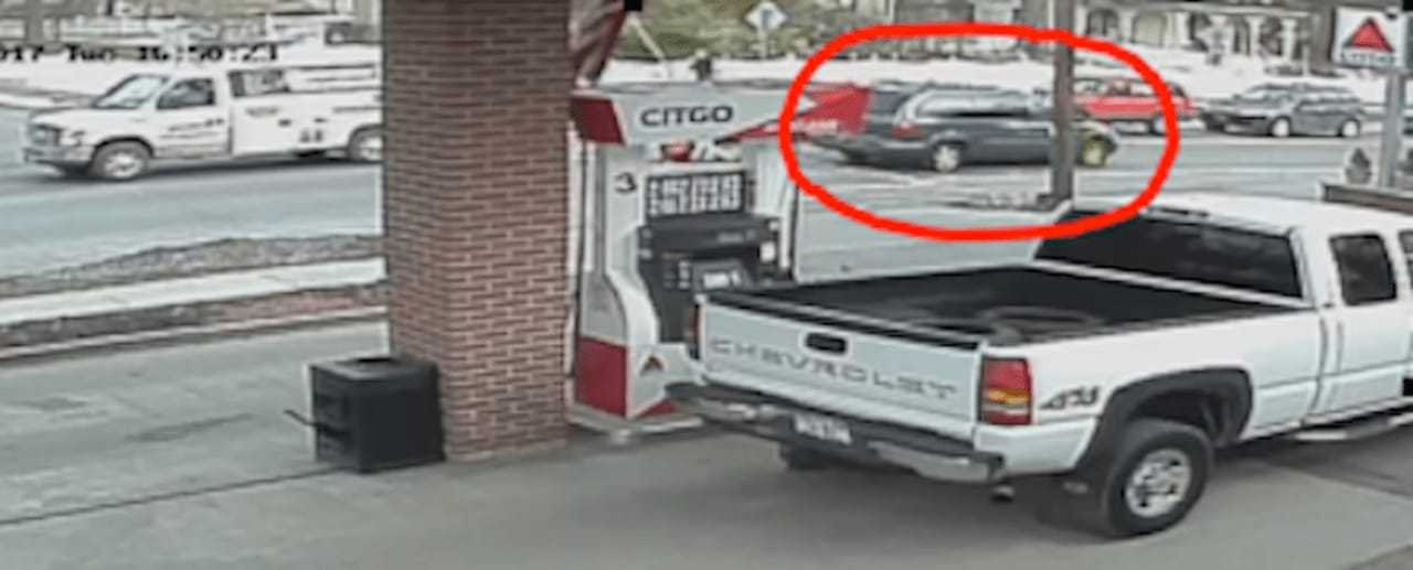 Rhinebeck police are asking for help in identifying the minivan pictured that hit a pedestrian and left the scene.