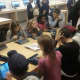 Students are busy with activities in the Young Astronauts Program