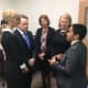 Ivanka Trump with IBM CEO Ginni Romnerty, NCC President David Levinson and NECA Director Karen Amaker