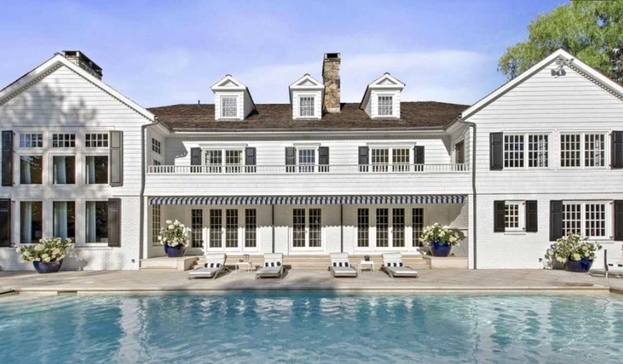 This $6.75 million mansion is for sale in Greenwich. It was previously owned by designer Tommy Hilfiger and the set of two reality TV shows.