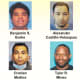 Eight of the 12 men busted in "Operation Spotlight."