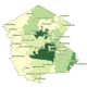 The breakdown of COVID-19 cases in Sullivan County (darker areas represent more cases) on Friday, Nov. 13.