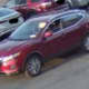 The suspect allegedly stole a television then left in this red Nissan Rogue.