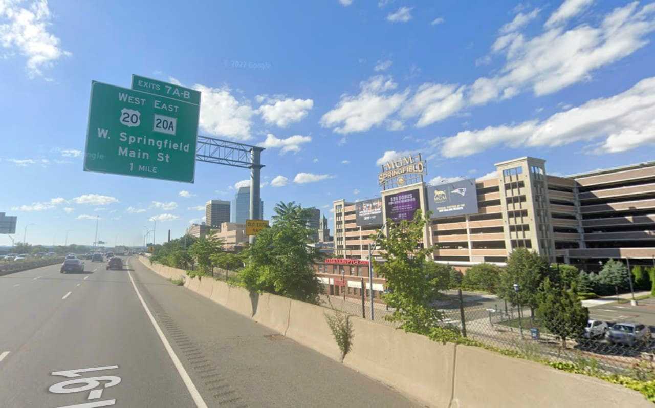Tractor-Trailer Hits Car, Injures Driver, Causes Oil Spill On I-91 In Springfield: Police