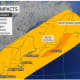 Projected impacts from Nicole in the Northeast from Friday, Nov. 11 through Sunday, Nov. 13.