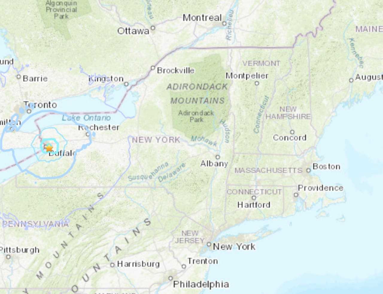 3.8 Magnitude Earthquake Reported In NY