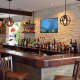 The bar at the new Seafood Grill in Armonk pours a good selection of craft beers and fine wines.