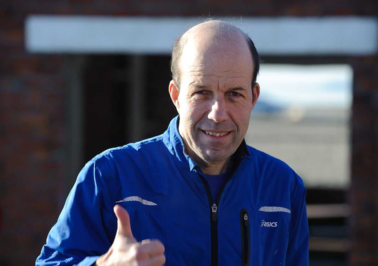 Jim Gerweck of Norwalk founded the Boston Buildup running series in 1978. The first race in the 39th edition of the four-race series begins Sunday at Brien McMahon High School in Norwalk.