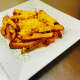 The cheese fries at Giannella's Italian Bakery and Deli in Glen Rock.