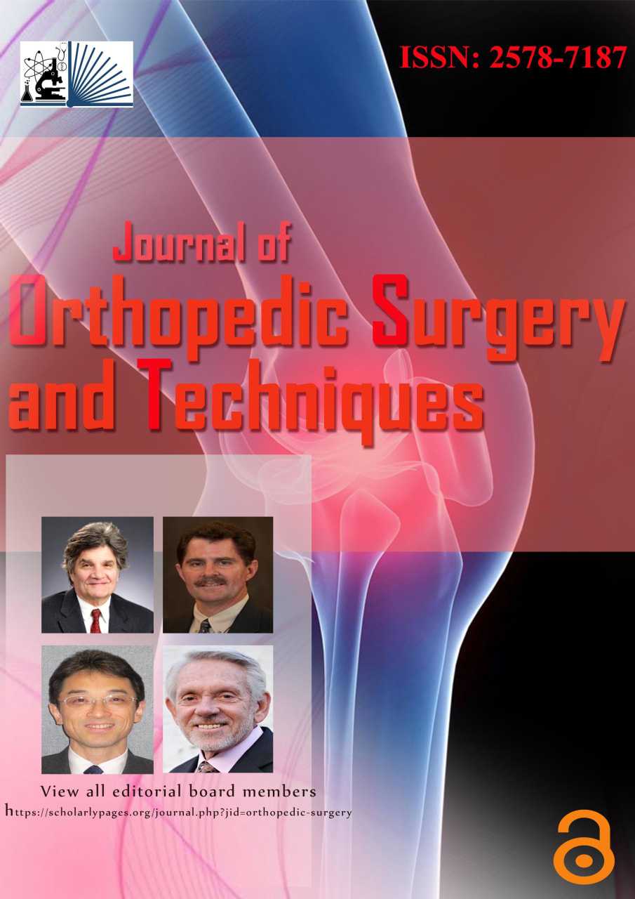 BSSNY research was recently published in the Journal of Orthopedic Surgery and Techniques.