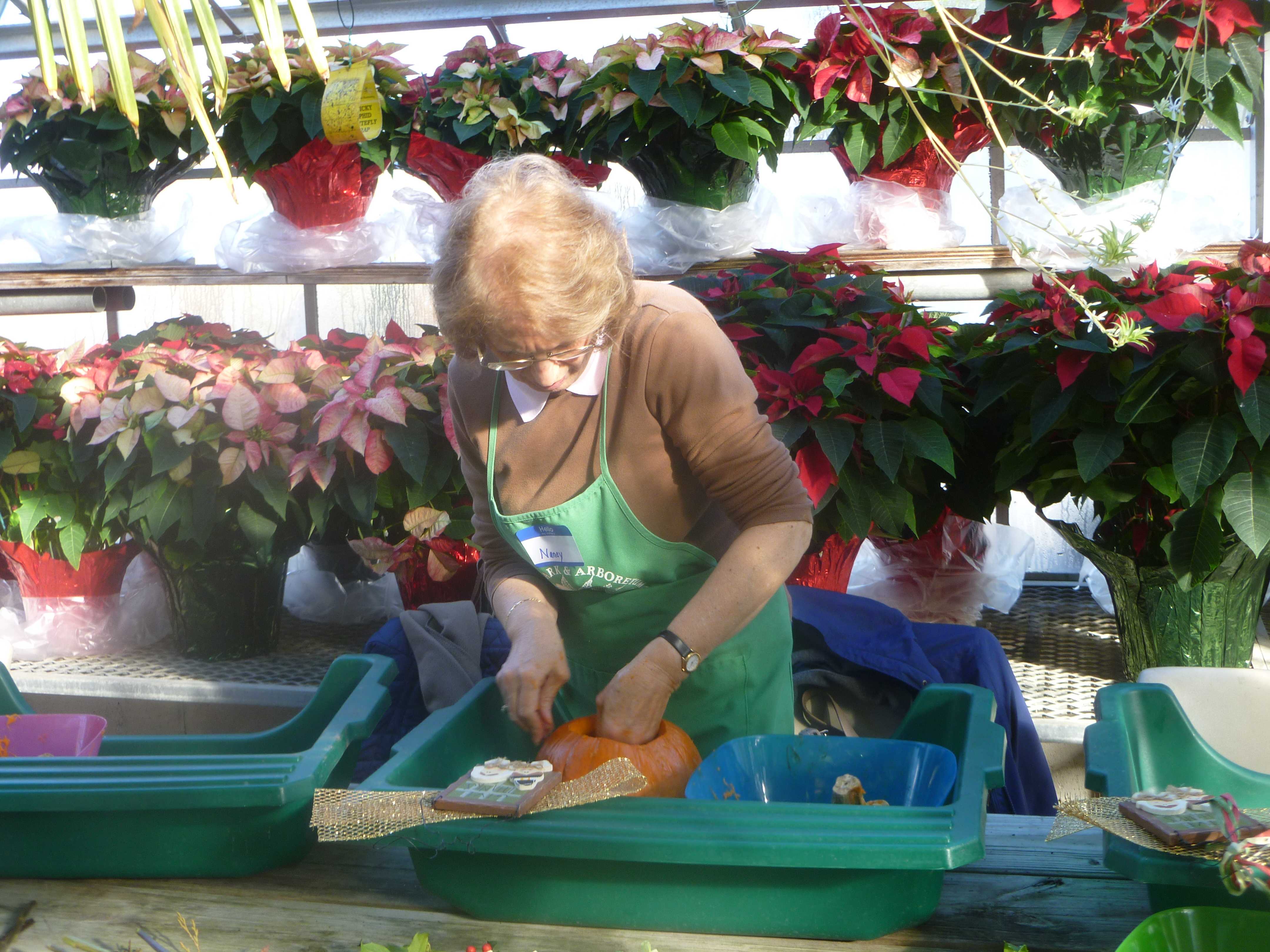 Yorktown resident Nancy Noto loves making holiday decorations. 