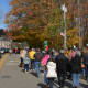 Marchers in the 18th annual Halloween parade in Somers.
