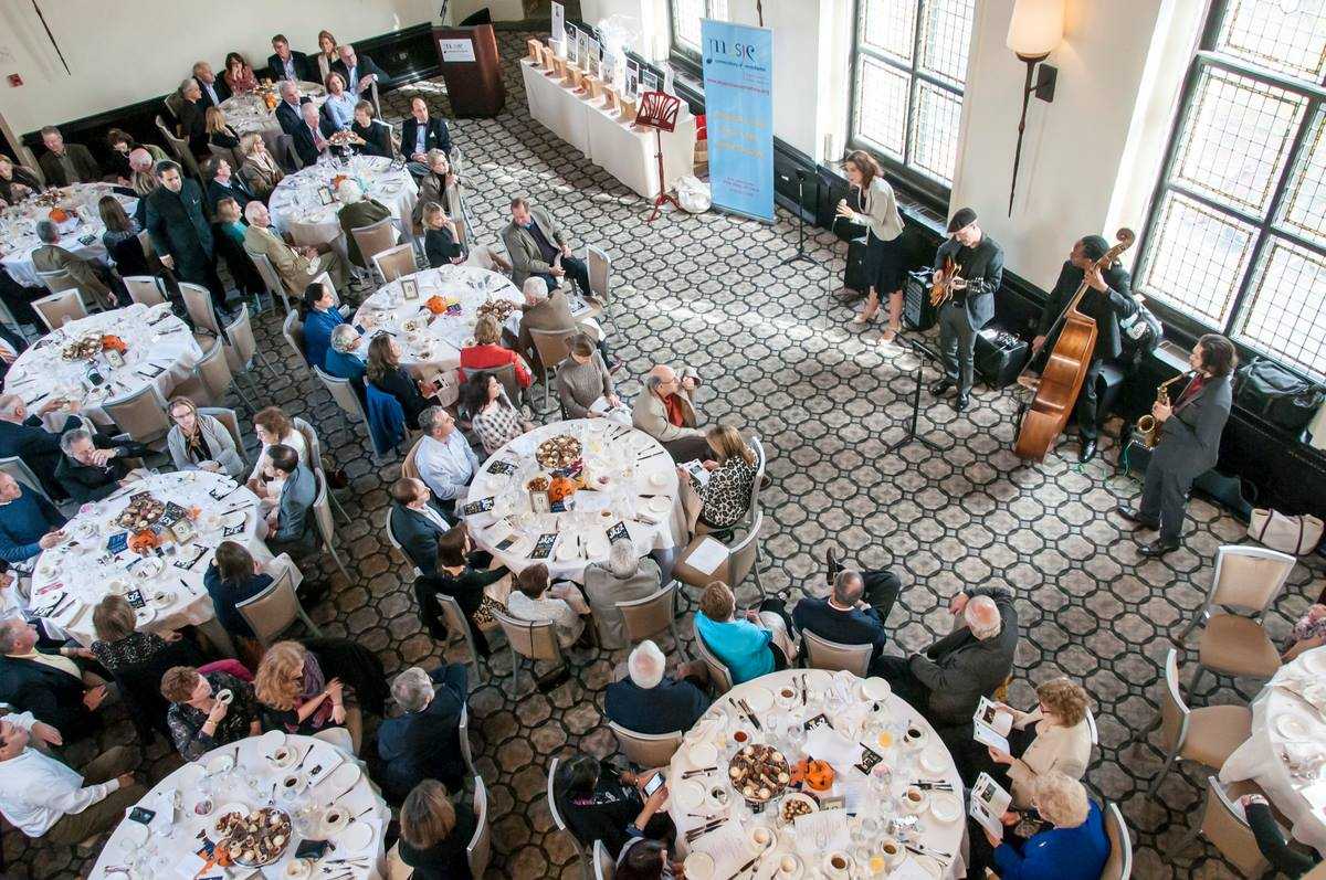 Music Conservatory of Westchester celebrates its 85th anniversary Jazz Brunch. 