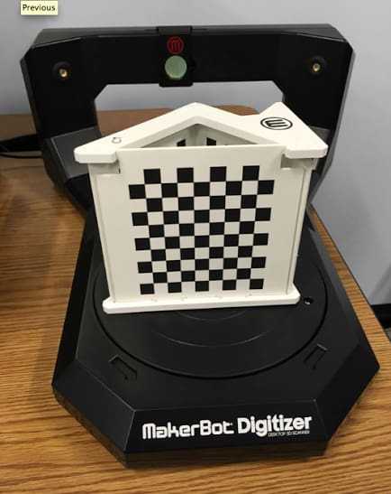 A MakerBot Digitializer is put in the space. 