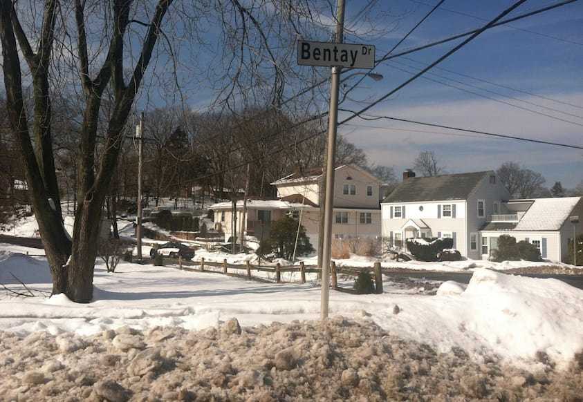 The home on Adelphia Avenue in Harrison, N.Y., where a recently retired White Plains police officer is alleged to have shot to death his two teenaged daughters and then killed himself Saturday.