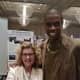 Former Mets star pitcher Doc Gooden, show with Daily Voice Director of Sales Kathy DeSilva, attended the Expo.