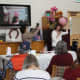 Waveny LifeCare Network in New Canaan hosted seniors to share science infromation.