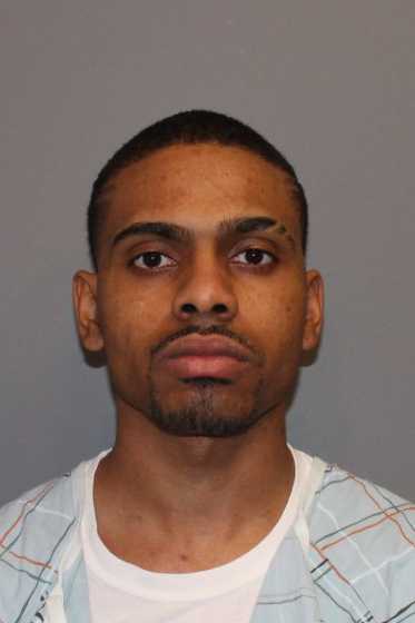 Derik McCoy, 26, was arrested on gun charges following shots fired in South Norwalk Sunday, according to police.