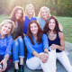 Cofounders of iHeartHarrison include, front row from left: Madeleine Petermann, Cristina Coco and Jill Valente; back row from left, Sara Benson, Whitney Okun and Amy Ensign.