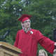 Graduating senior Sean Davidson gives his address at Thursday's ceremony.