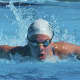 Emily Rocco, of Ossining's Torview swim team, competes in the butterfly.