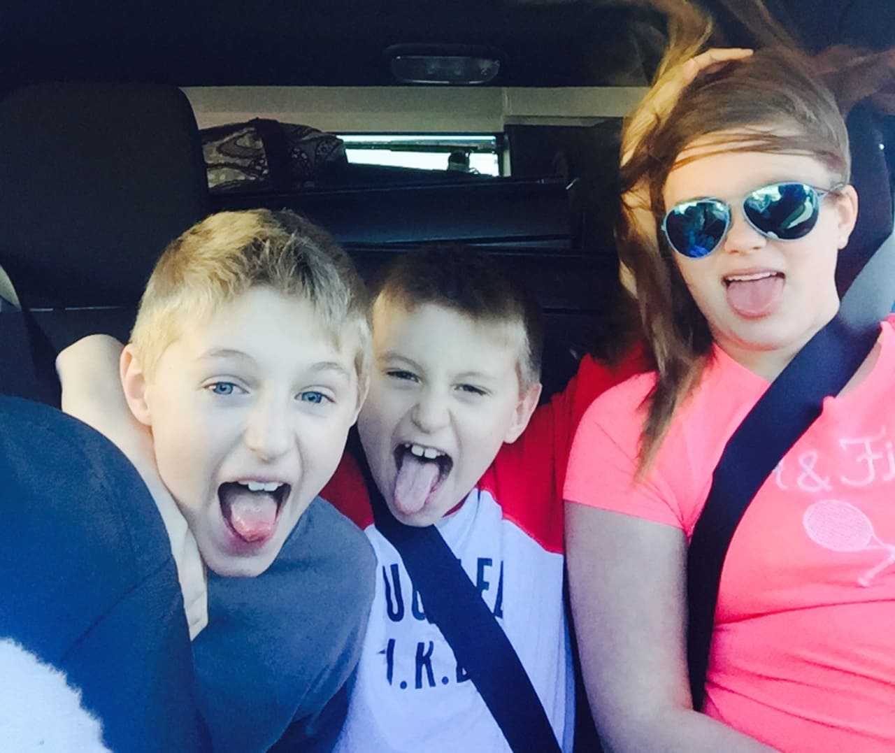 Braden, Tyler and Samanta Peck