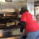 The bagels go in the oven at Plaza Bagel & Deli in Clifton.