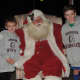 Santa Claus visited Harrison's Holiday Happening.