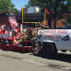 The Elmwood Park Bombers entered the float contest