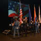 The color guard was comprised of several members of the Westchester County Police Academy graduating class.