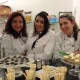 Keremo Cakes founders Elizabeth Ohanian, far left, with nieces Karin Cakirdas and Karolin Cakirdas.
