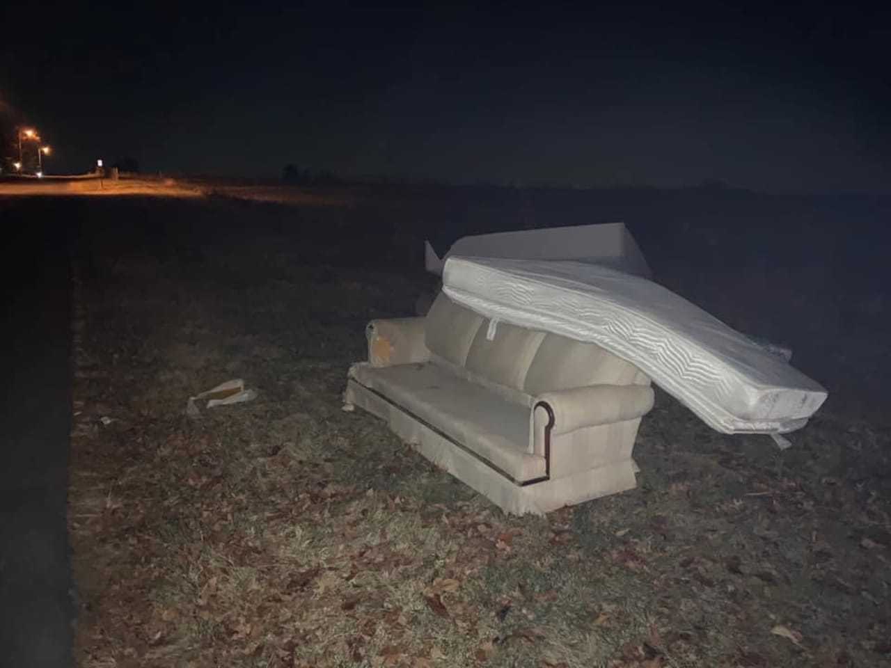 Mattresses, Couches Illegal Dumped In Gettysburg Battlefield Police