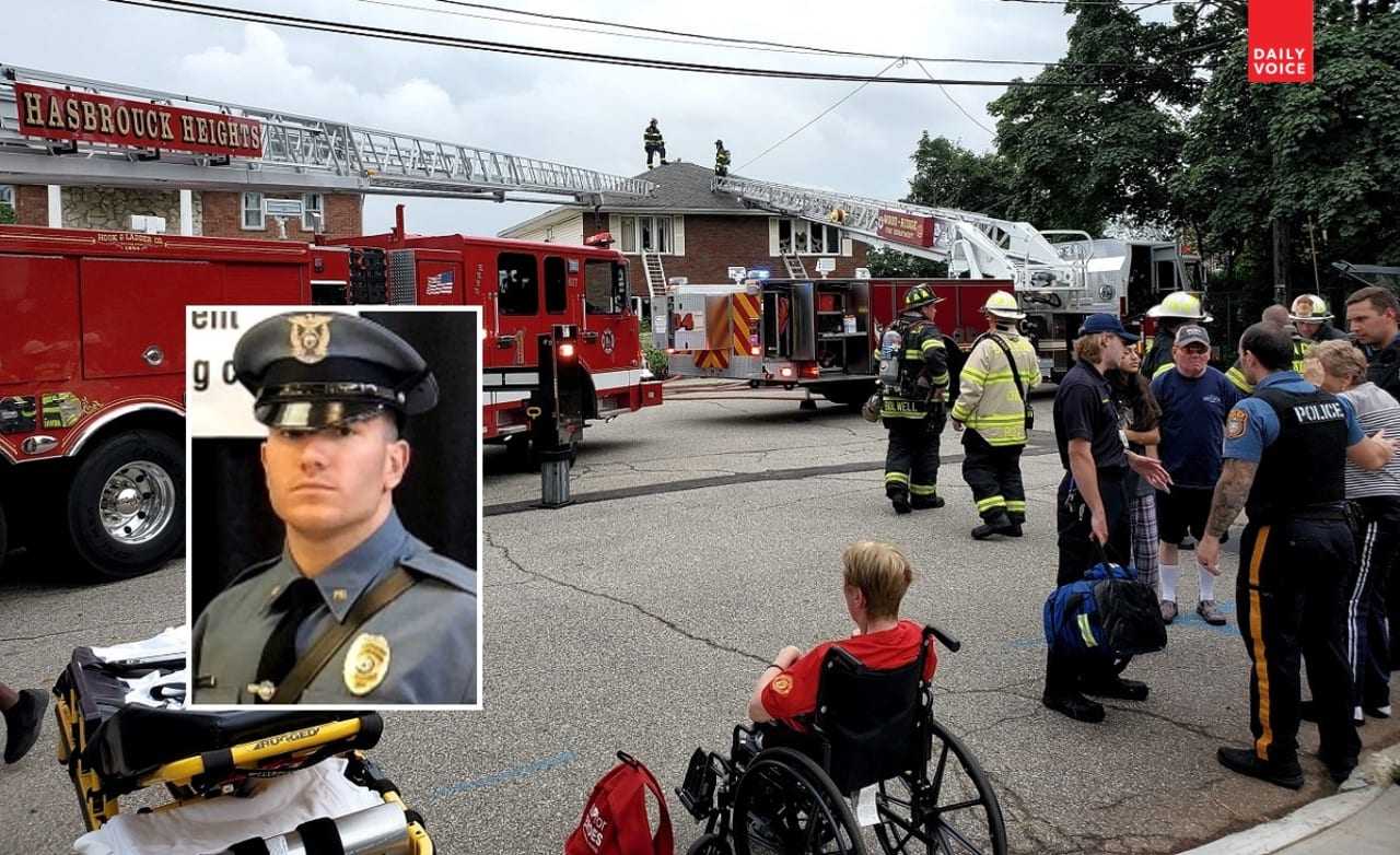 What A Hero Looks Like Hasbrouck Heights Police Officer Rescues Woman