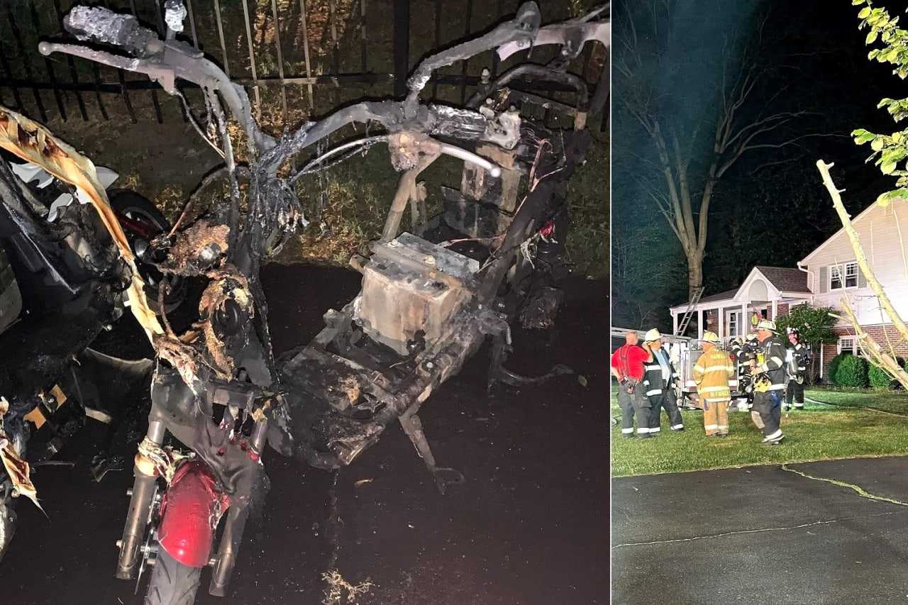 LithiumIon Scooter Battery Explodes, Ignites Fire In Wyckoff, Brings