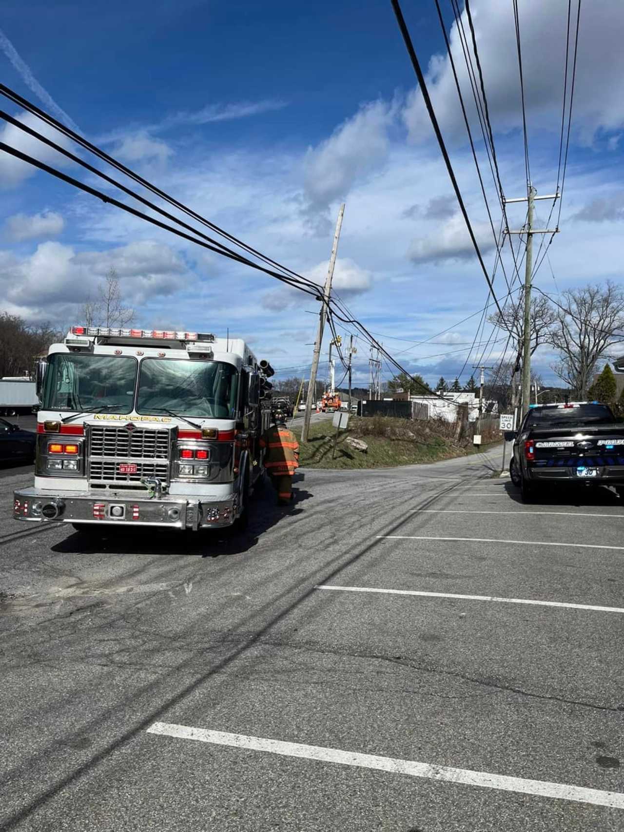 Downed Power Lines Cause Outages In Mahopac Putnam Daily Voice