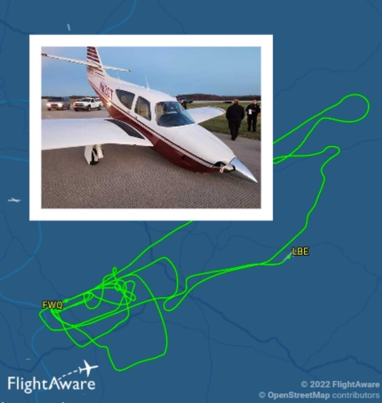 Sparks Fly When Plane Makes Emergency Landing In Pennsylvania