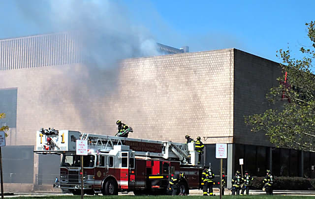 Rooftop Fire Doused At Paramus Macy's