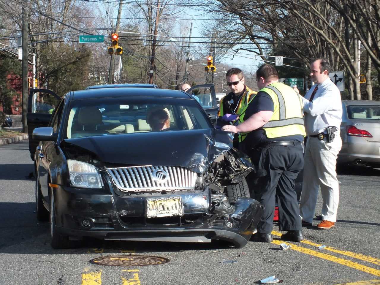 Authorities Paramus Driver, 77, Crashes Sedan Into Ridgewood Police