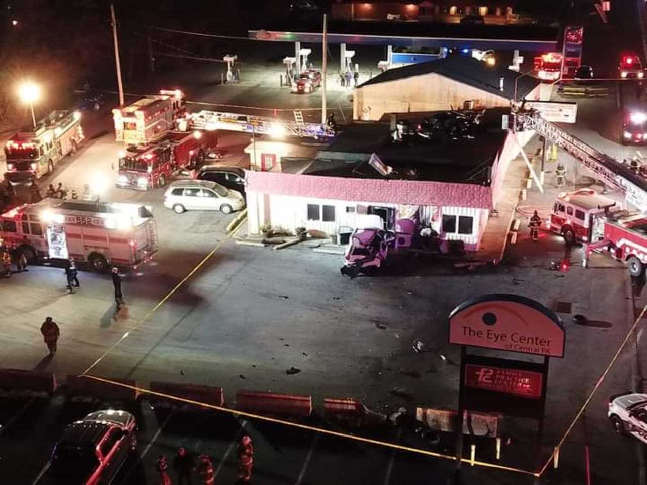 Baby Rescued From Restaurant Roof Following Airborne Car Crash In PA ...