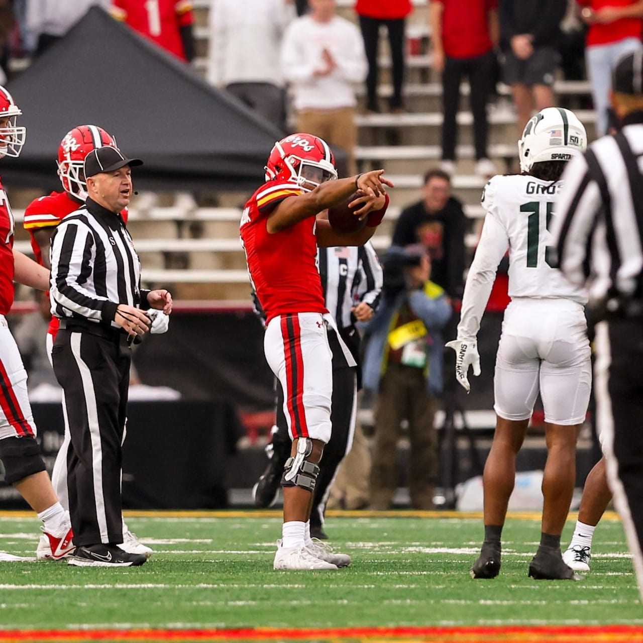 Taulia Tagovailoa leads Maryland to victory after brother's head injury