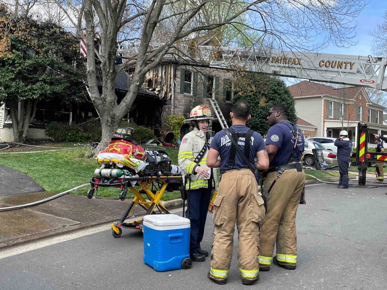 Two Entrapped, Five Hospitalized In Clifton Fire | Fairfax Daily Voice