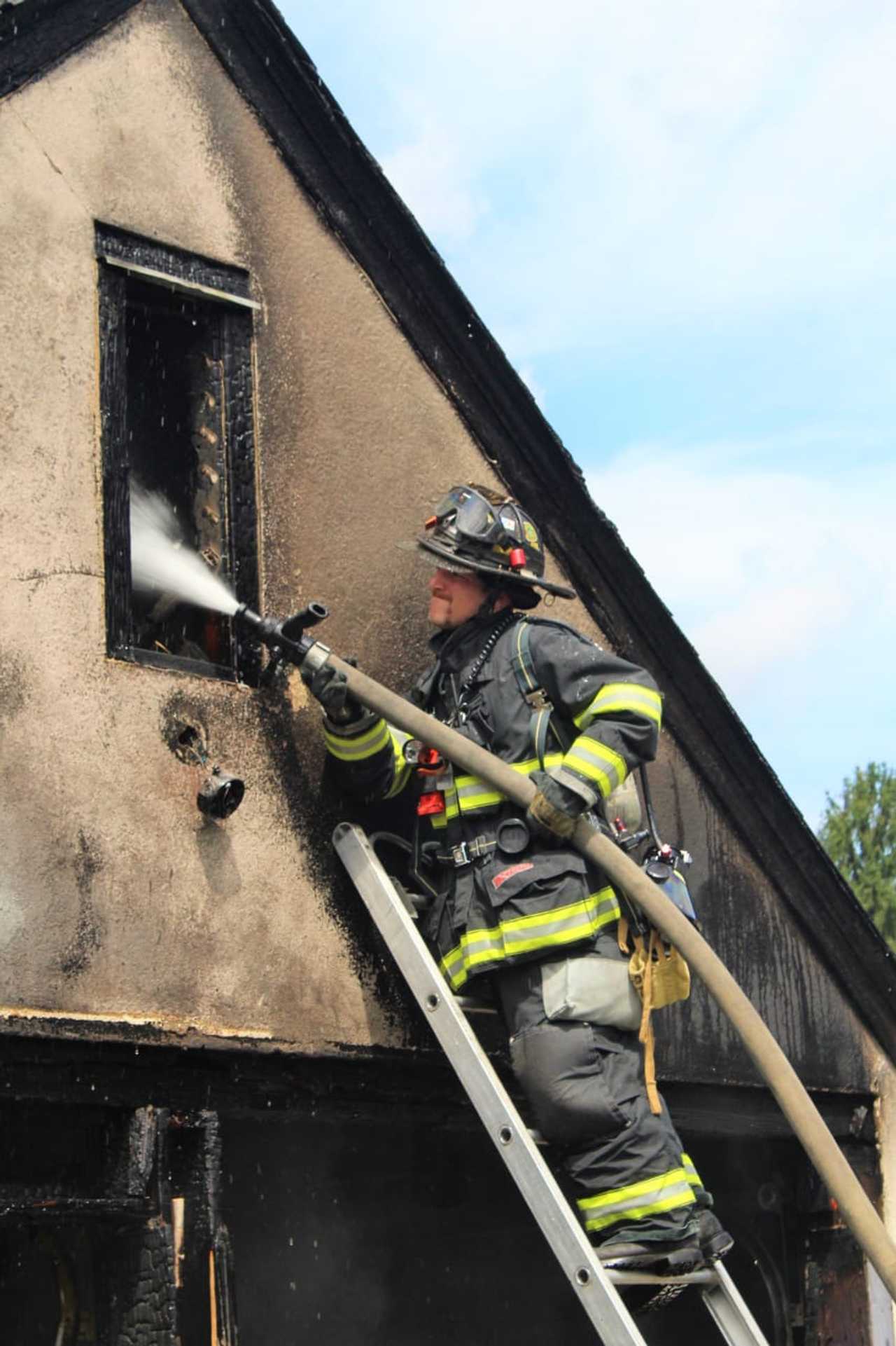 Fire Guts Hasbrouck Heights Garage Ridgefield ParkHasbrouck Heights