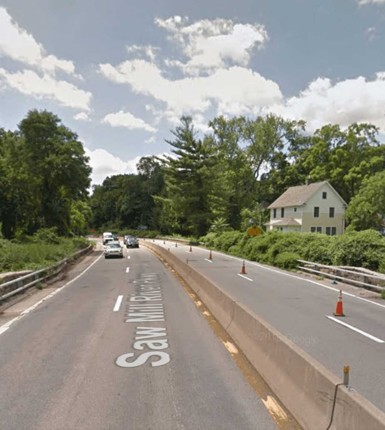 Saw Mill Parkway Repopens After Crash Pleasantville Daily Voice