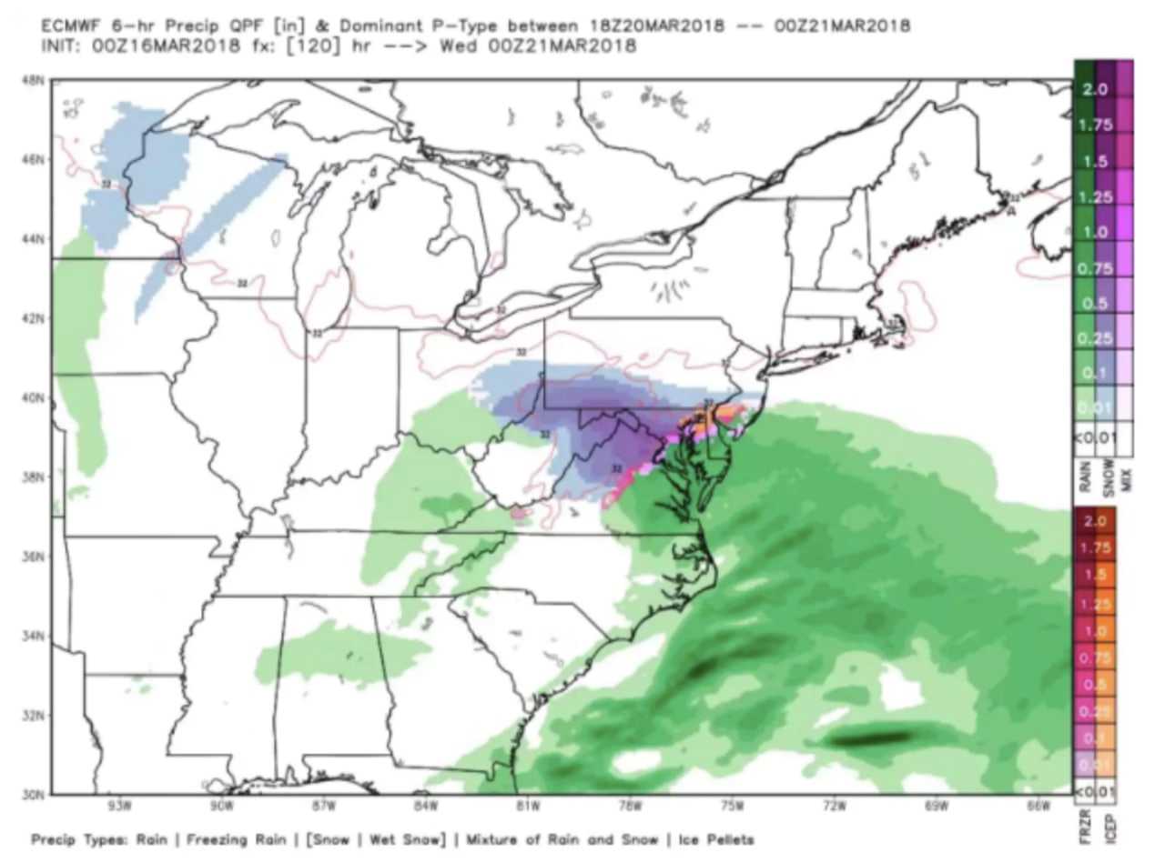 New Forecast Models Released For StartOfSpring Storm Armonk Daily Voice