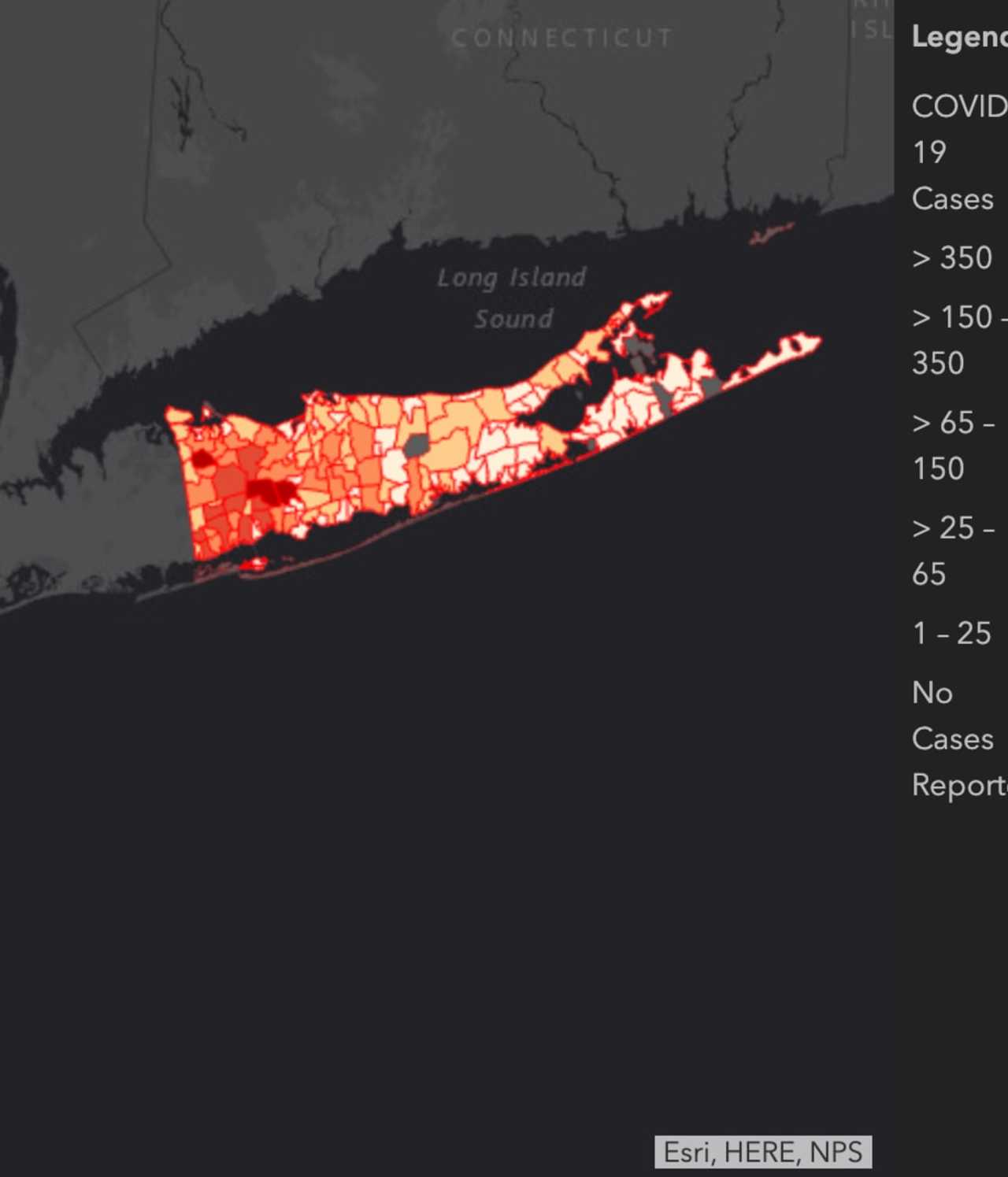Covid19 Suffolk Launches Interactive Map Of Cases Suffolk Daily Voice