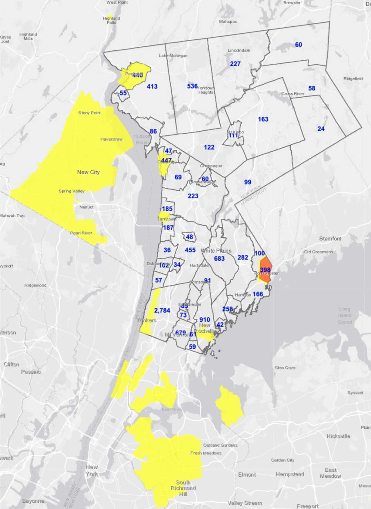 Covid19 Here's BrandNew Breakdown Of Westchester Cases By Community Yonkers Daily Voice