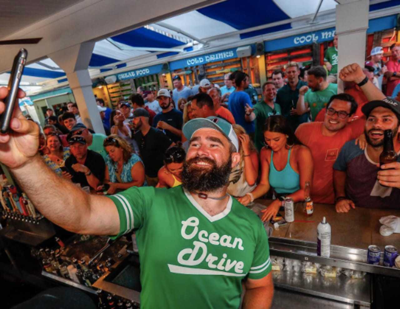 NFL Athletes Play Drinking Games With Fans At Jersey Shore Bar, Cape May  Daily Voice